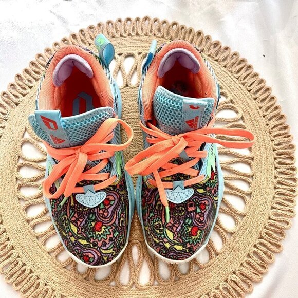 Adidas Dame 8 “Formula 0 2022 Camp” Limited Color Way Size 3.5Y - Picture 2 of 10